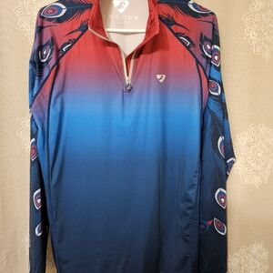 Flashy Abrion Peacock 1/4 Zip